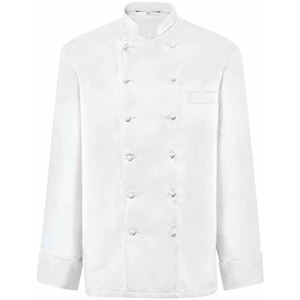 Куртка поварская размер S б/пуклей; полиэстер,хлопок; белый