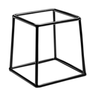 Подставка; металл, резина; высота=17.8, длина=17.8, ширина=15.2 см. Подставка; металл, резина; высота=17.8, длина=17.8, ширина=15.2 см.