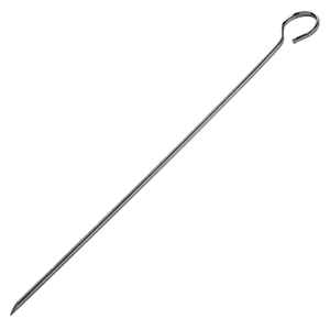 Шампур (12 штук); сталь нержавеющая; длина=12 см.