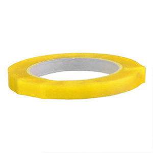 Лента липкая рулон для артикул4130801 (6 штук); поливинилхлорид; длина=10000, ширина=1.2 см.; желтый