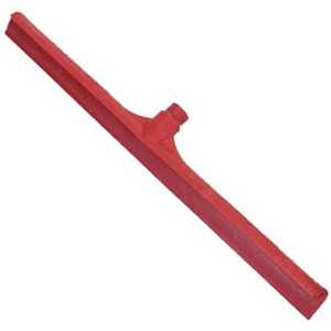 Скребок для пола без ручки; резина,пластик; длина=60.9 см.; красный