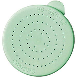 Крышка сменная для мелкого помола; поликарбонат; H=40,L=455,B=310мм; зеленый