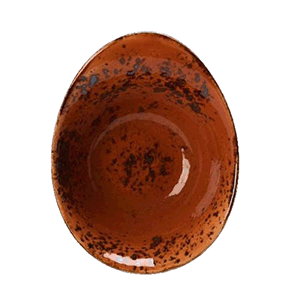 Салатник «Крафт»; материал: фарфор; диаметр=18, высота=7 см.; терракот