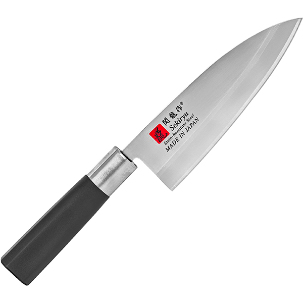 Нож кухонный «Деба»  сталь нержавеющая,пластик  L=28.5/15см Sekiry