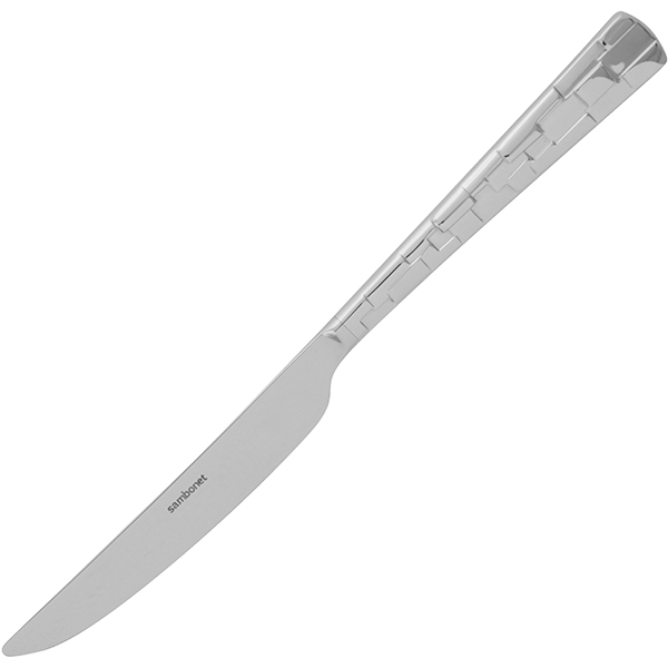 Нож столовый «Скин»; сталь нержавеющая; L=24см
