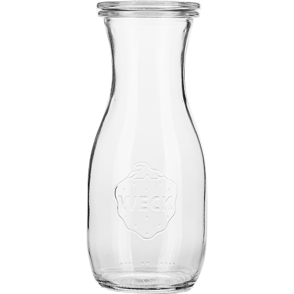 Бутылка с крышкой [6шт]  стекло  D=60,H=145мм APS