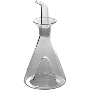 Бутылка-графин д/масла/уксуса; стекло; D=85,H=180мм