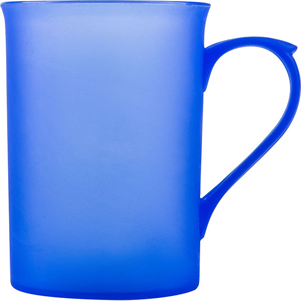 Чашка; пластик; 350мл; оранжевый 