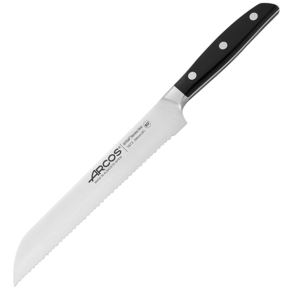 Нож для хлеба «Манхэттен»  сталь нержавейка,полиоксиметилен  L=20см ARCOS