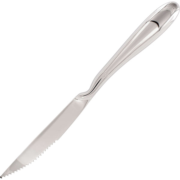 Нож д/стейка с ручкой эрго «Анзо»; сталь нержавейка
