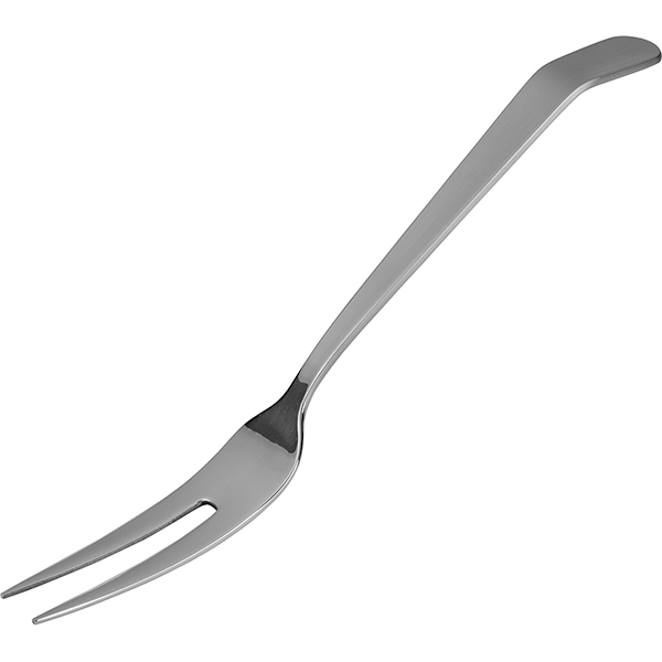 Вилка для мяса «Банкет»; сталь; L=210мм; металлический 