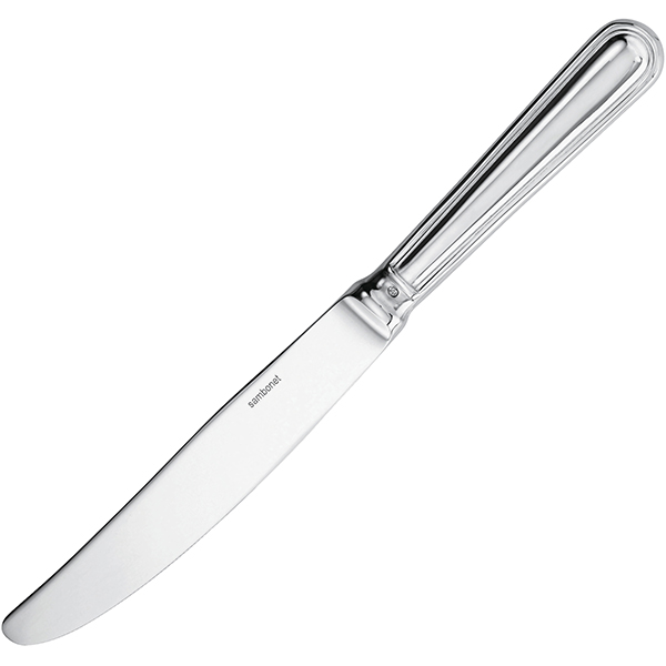 Нож столовый «Контур»; сталь нержавеющая; L=247мм