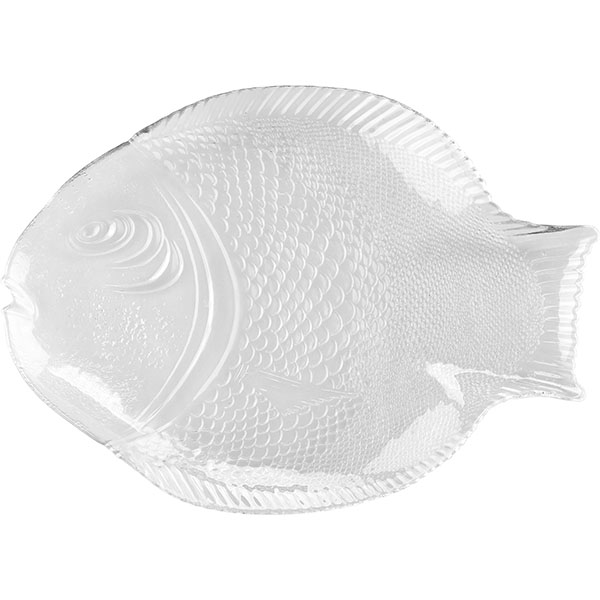 Блюдо-рыба «Марин»   стекло   ,H=25,L=36см Pasabahce