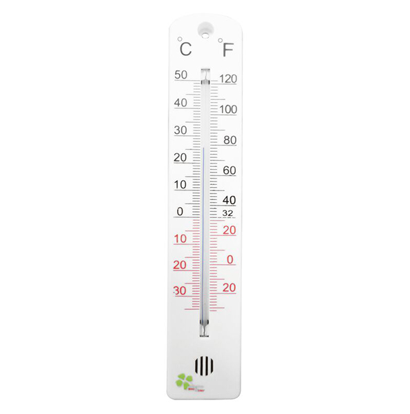 Термометр настенный (-30+50C)   ,L=205,B=40мм  Paderno
