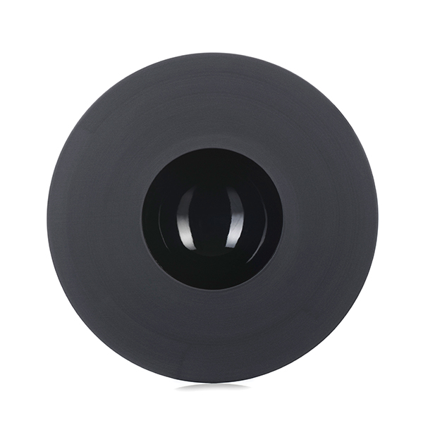 Тарелка «Сфера»;  керамика;  D=215,H=45мм;  черный