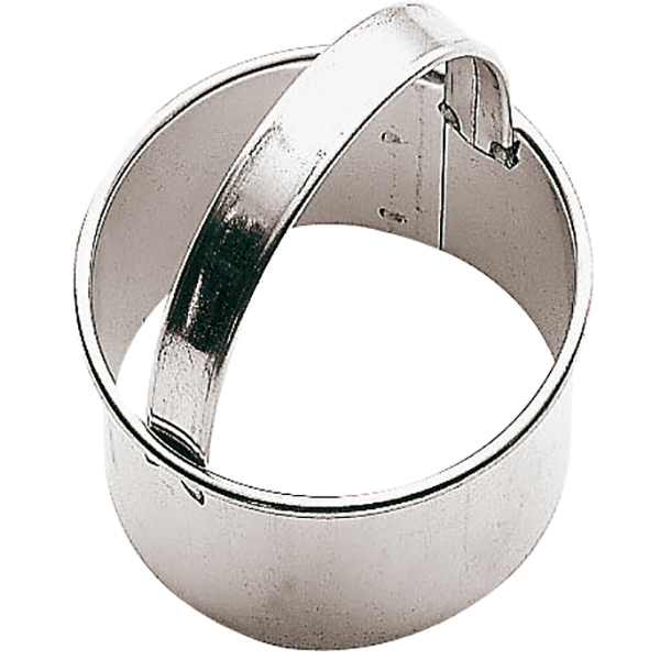 Форма кондитерская [3 шт]; сталь нержавеющая; D=6,H=30мм; металлический