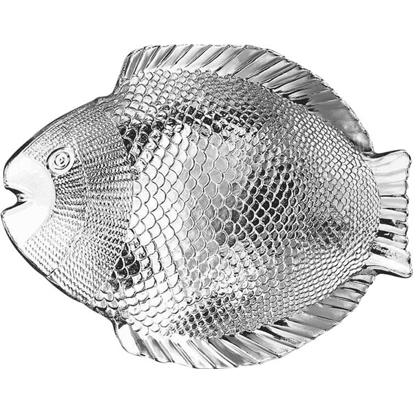 Блюдо-рыба «Марин»   стекло   ,H=27,L=260,B=210мм Pasabahce