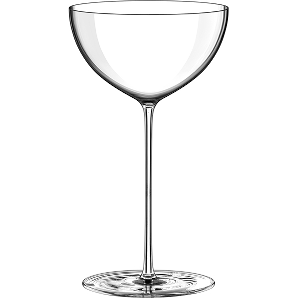 Шампанское-блюдце «Нерея»  хрустальное стекло  450мл Rona