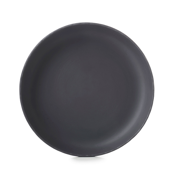 Тарелка глубокая «Базальт»;  керамика;  D=270,H=55мм;  черный