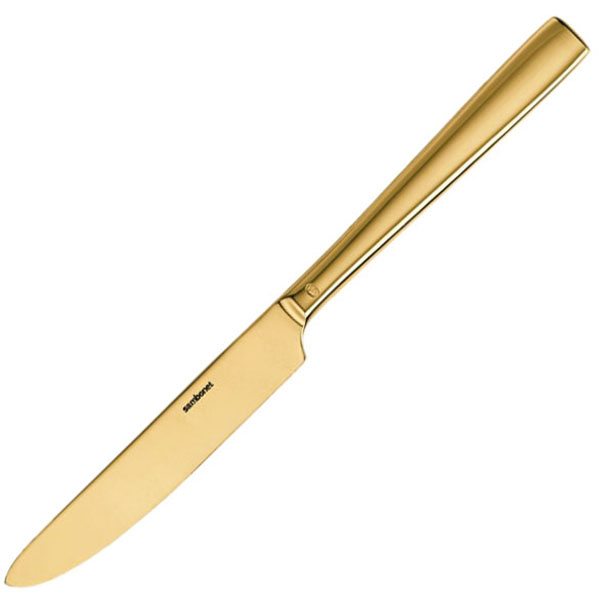 Нож столовый «Флэт»   сталь нержавеющая   ,L=23,6см Sambonet