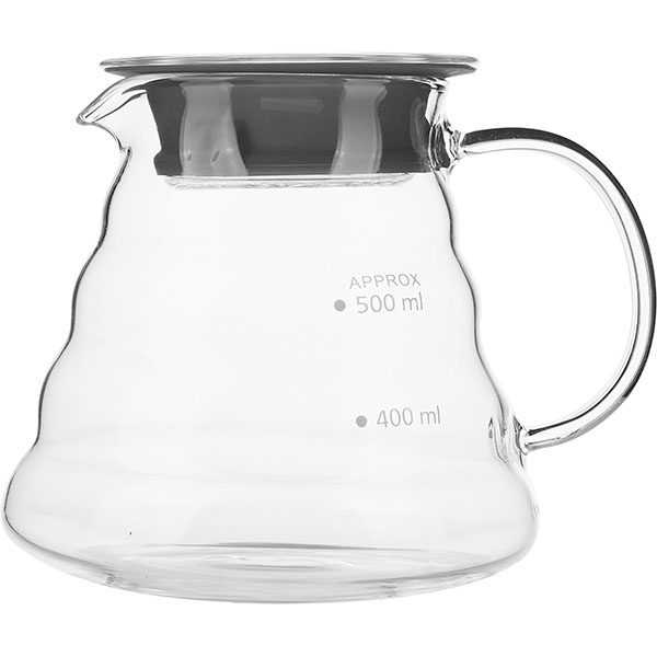 Чайник «Идзуми» с силик.прокладкой; термостойкое стекло; 0,5л