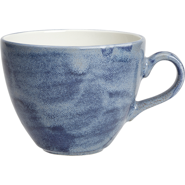 Чашка чайная «Революшн»;  фарфор;  350мл;  синий