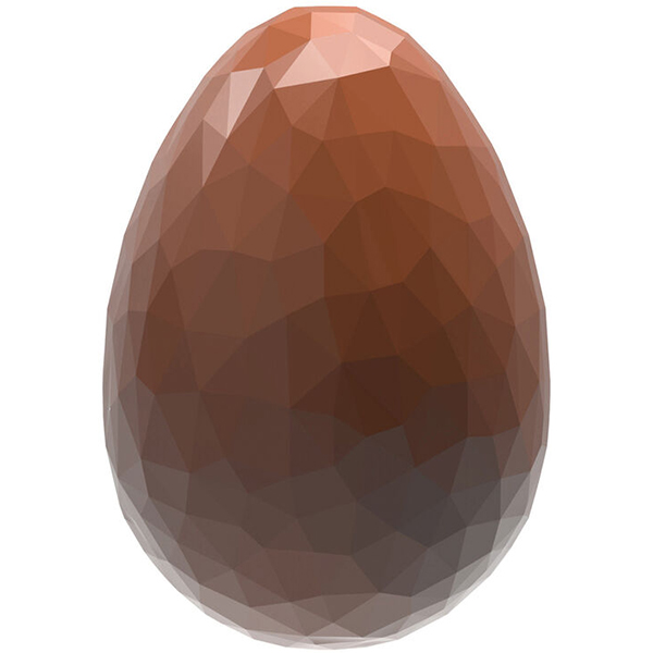 Форма для шоколада Яйцо-кристалл 24 шт.   пластик   ,H=10,L=32,B=22мм Matfer