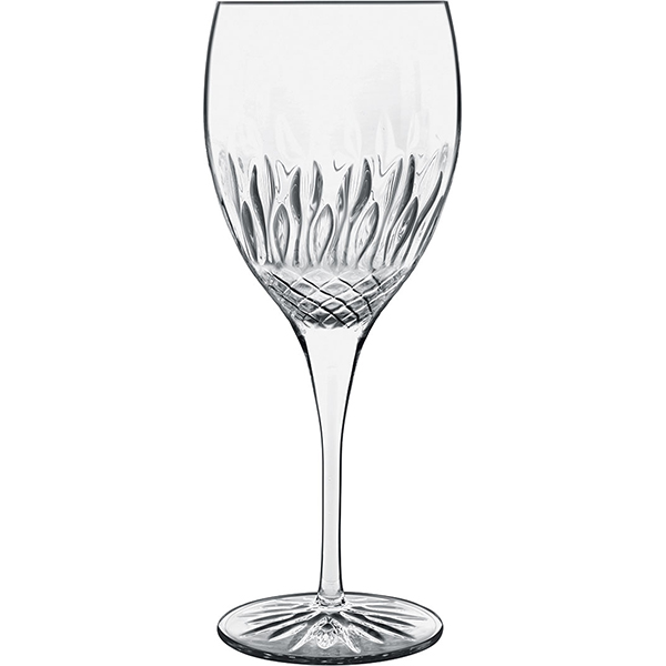 Бокал для вина «Диамант»; хрустальное стекло; 0,52л; D=94,H=235мм; прозрачный