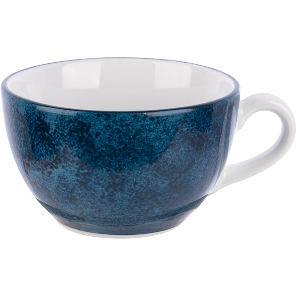 Чашка чайная «Аида»;  фарфор;  280мл;  синий