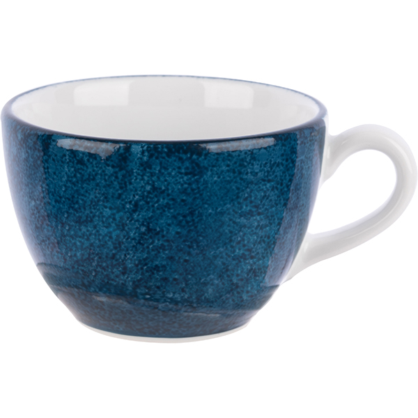 Чашка чайная «Аида»;  фарфор;  180мл;  синий
