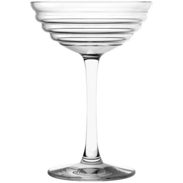 Шампанское-блюдце «Свэй»; стекло; 140мл; D=95,H=130мм; прозрачный