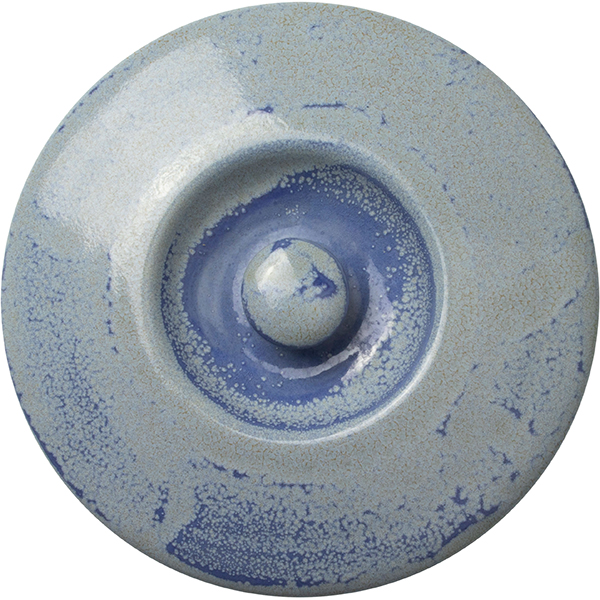 Крышка для бульон.чашки B828 «Революшн блустоун»;  фарфор;  синий