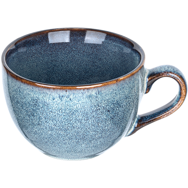 Чашка чайная «Короне Челесте»;  фарфор;  240мл;  синий