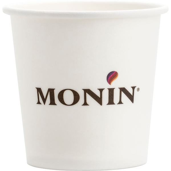 Чашка кофейная «Монин»;  бумага;  95мл;  прозрачный