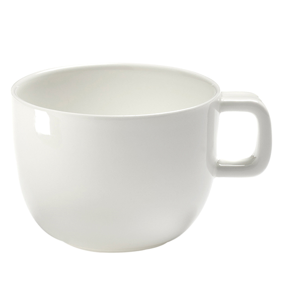 Чашка кофейная «Бэйс»; фарфор; 100мл; D=60,H=45мм; белый,глянц.