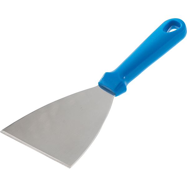 Лопатка для пиццы треугольная  сталь нержавеющая,пластик  ,L=10/24см Gimetal