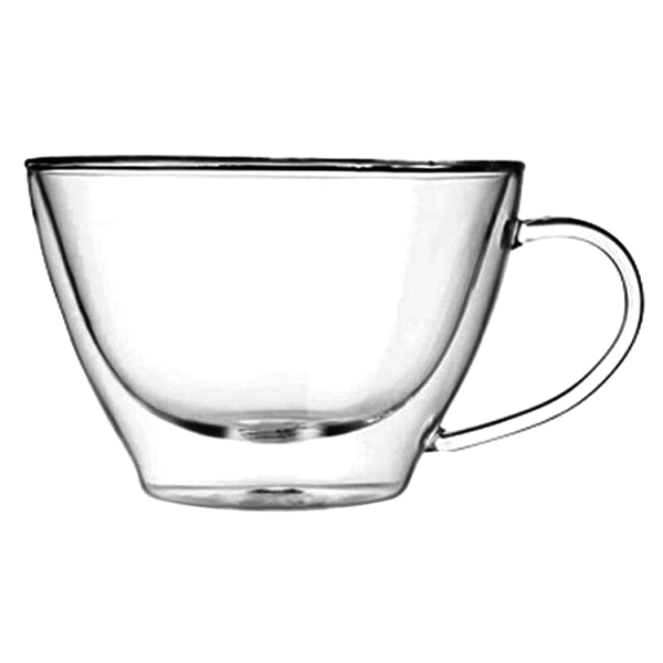 Чашка «Термик Глас»;  стекло;  385мл;  прозрачный