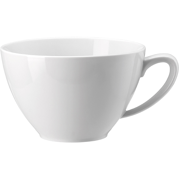 Чашка чайная «Мэш Вайт»;  фарфор;  440мл;  белый