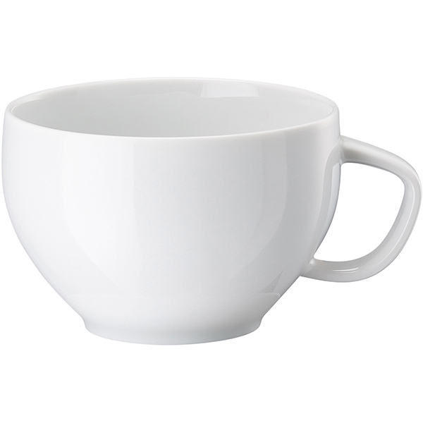 Чашка чайная «Джунто Вайт»;  фарфор;  240мл;  белый