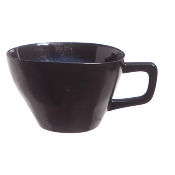 Чашка чайная «Сапфир»; керамика; 250мл; D=105, H=60мм; черный