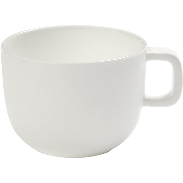 Чашка кофейная «Бейс»; фарфор; 100мл; D=60, H=45мм; белый
