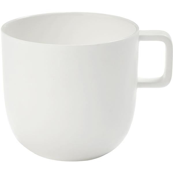 Чашка чайная «Бейс»; фарфор; 300мл; D=80, H=75мм; белый