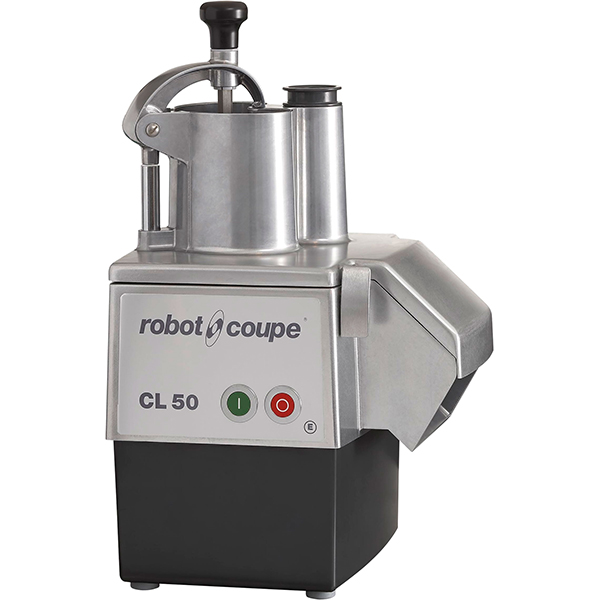 Овощерезка CL50 «Робот Купе» без ножей; сталь нержавеющая; , H=62, L=38, B=30см; 550вт; металлический, черный