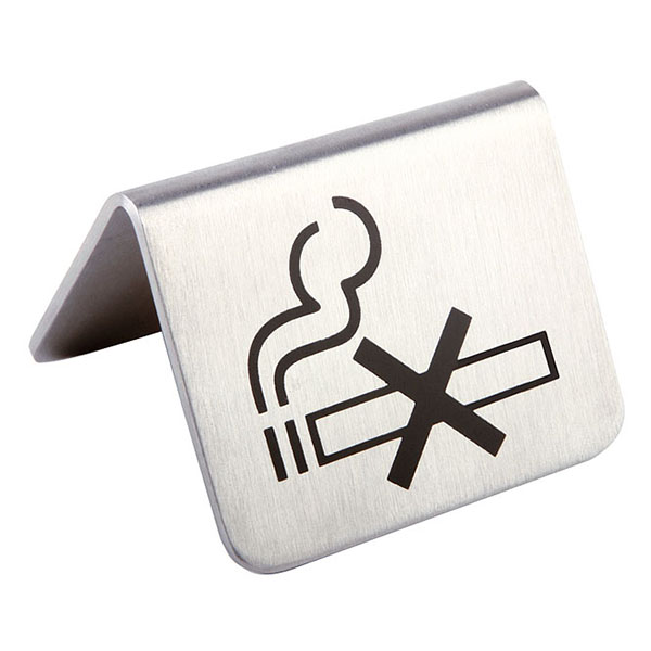 Табличка «Не курить»[2шт]  металл  200мл Aps