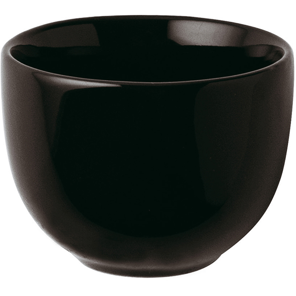 Чашка кофейная «Эклипс»; фарфор; 100мл; D=65, H=50мм; черный