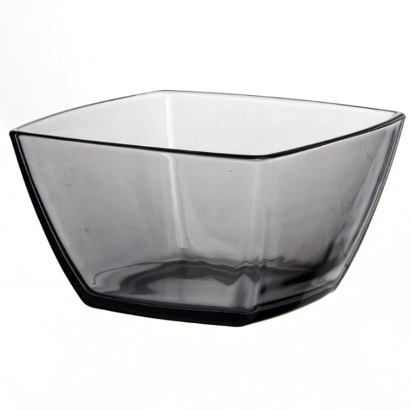 Салатник «Грэй»; стекло; 0, 5л; , H=70, L=125, B=125мм; серый