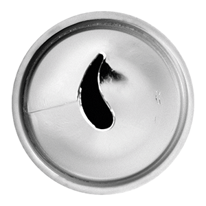 Насадка кондитерская «Большая роза»; сталь нержавеющая; D=22, H=30мм; металлический