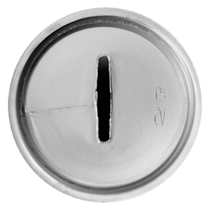 Насадка кондитерская «Широкая лента»  сталь нержавеющая  D=22, H=30мм Prohotel