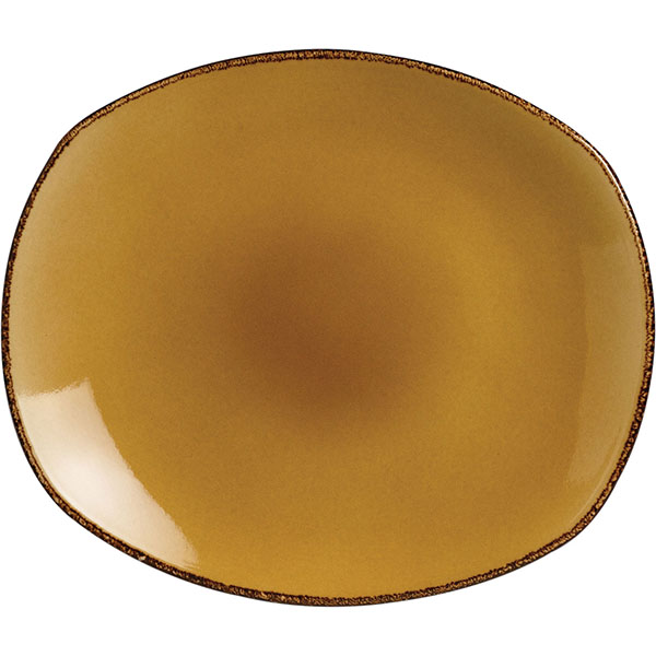 Тарелка мелкая овальная «Террамеса мастед»  материал: фарфор  высота=3, длина=30.5, ширина=26 см. Steelite