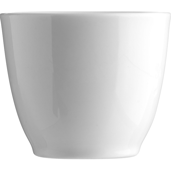Стопка для саке «Монако Вайт»; материал: фарфор; 85 мл; диаметр=45, высота=35 мм; белый